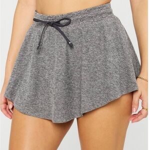 Fabletics Set- Gray Women's Short and Hoodie - Set